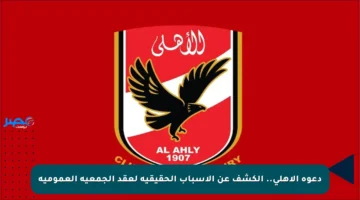 دعوة الأهلى.. الكشف عن الأسباب الحقيقية لعقد الجمعية العمومية